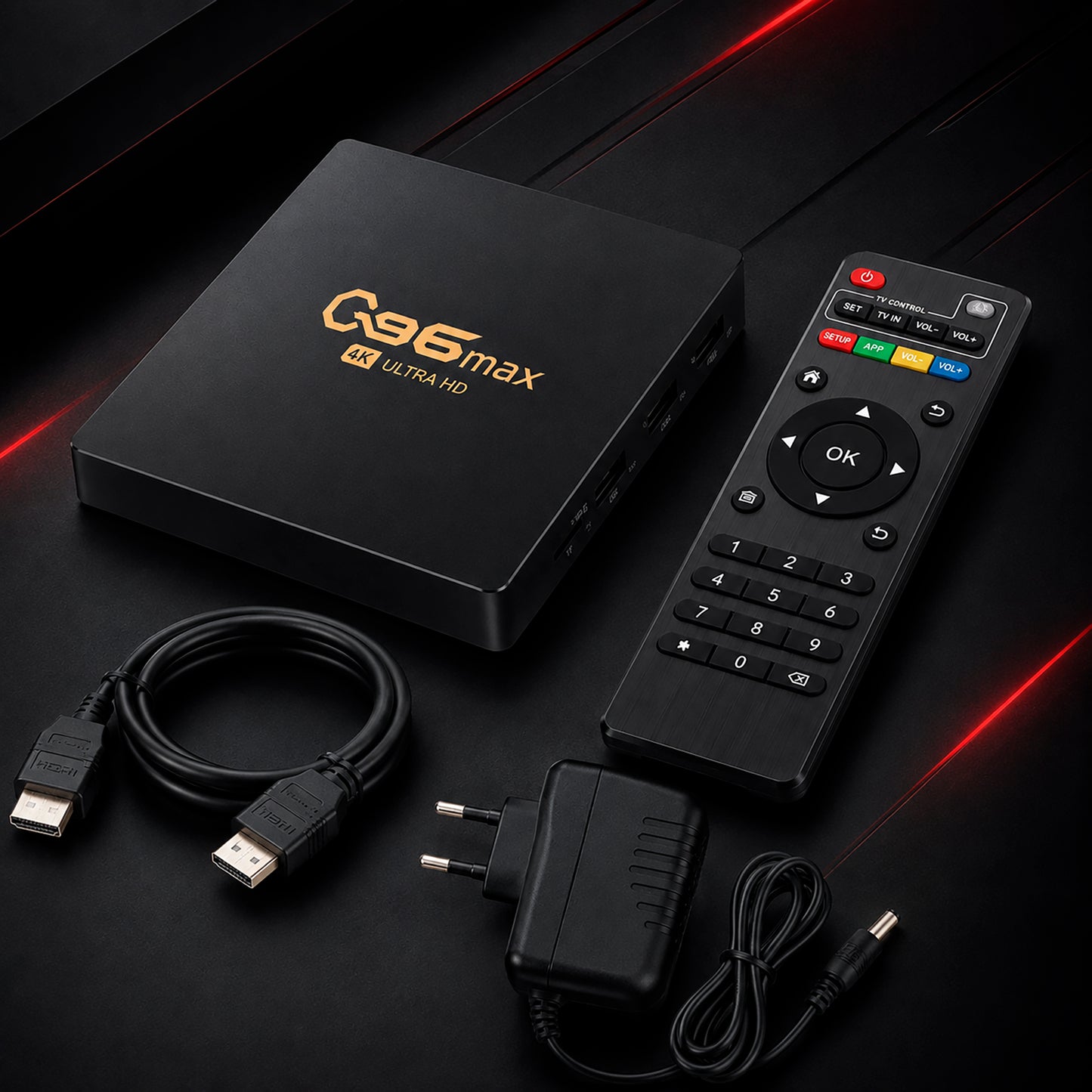 Smart TV Box G96 Max 4K Ultra HD Android TV 8GB RAM / 128GB ROM
