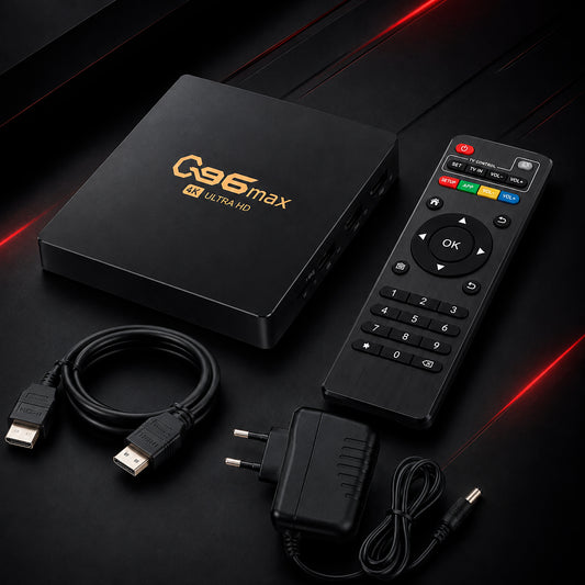 Smart TV Box G96 Max 4K Ultra HD Android TV 8GB RAM / 128GB ROM