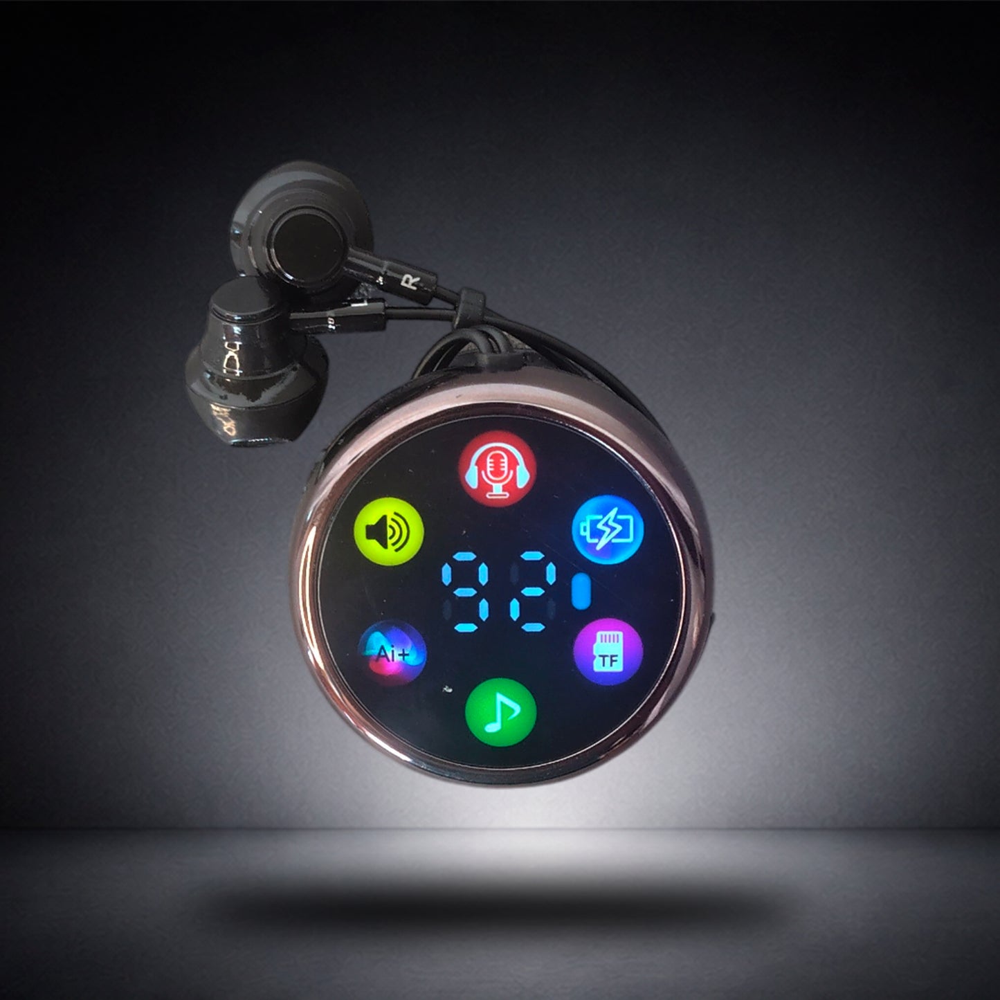 Audífonos Inalámbricos AKZ Q50  Con Pantalla LED Bluetooth
