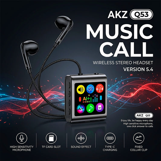 Auriculares Inalámbricos con Clip AKZ Q53