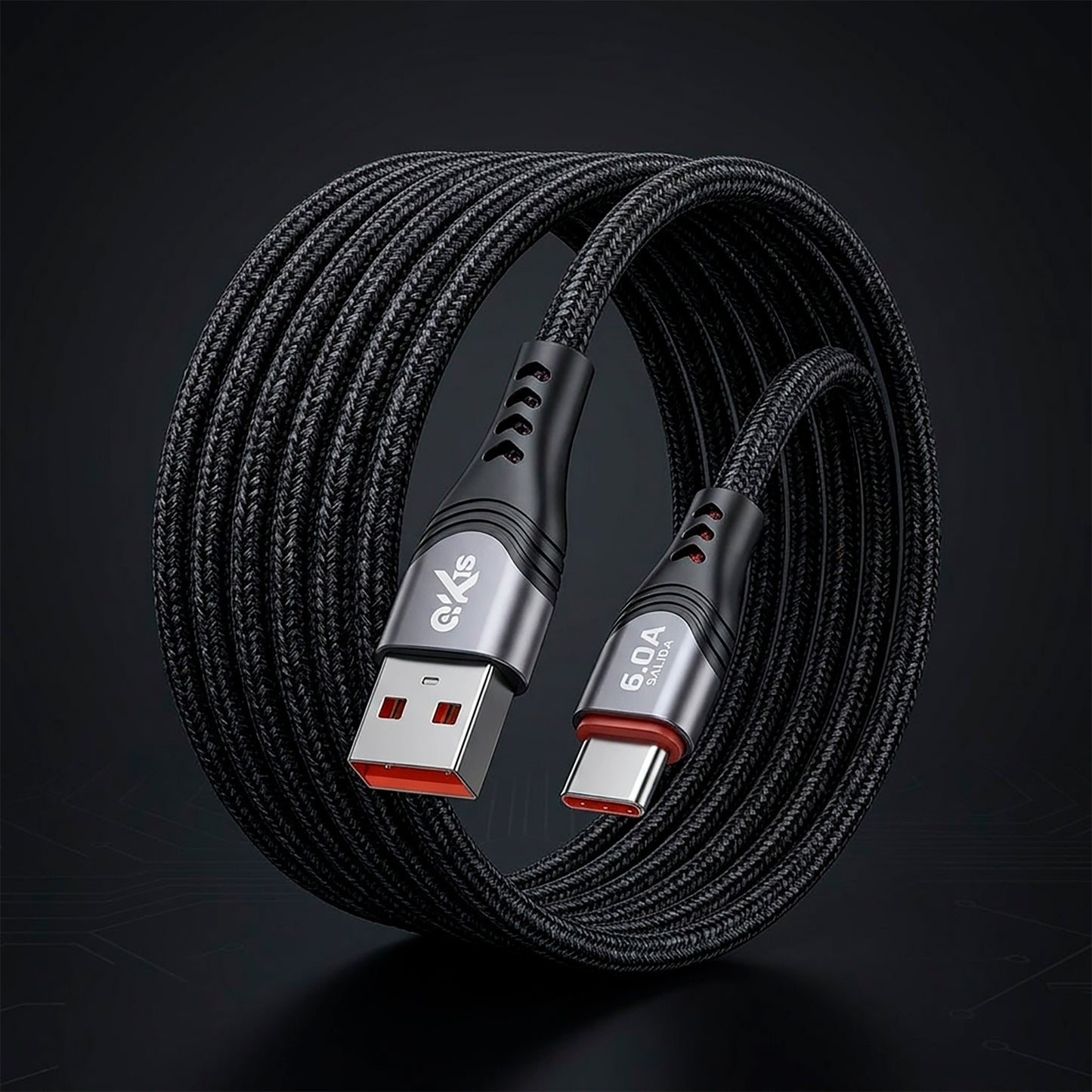Cable de Datos KTS-109 Premium Potencia y Durabilidad en un Solo Cable
