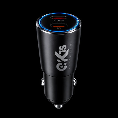 Cargador de Carro KTS Dual USB  Carga Ultra Rápida PD 66W P05
