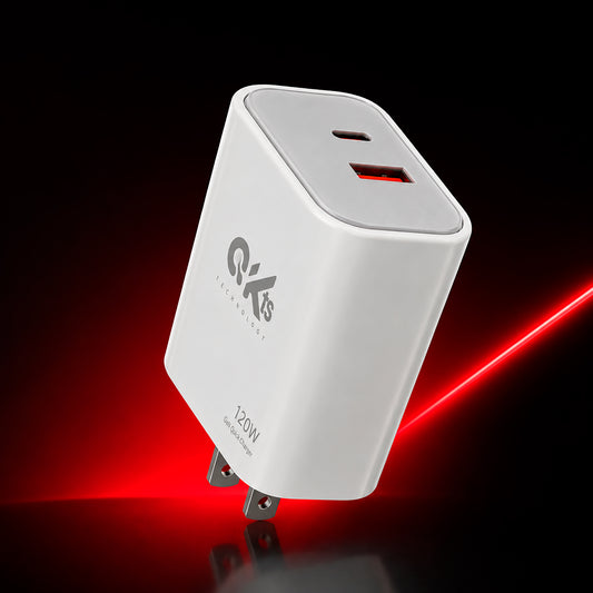 Cargador Rápido GaN 120W KTS-199