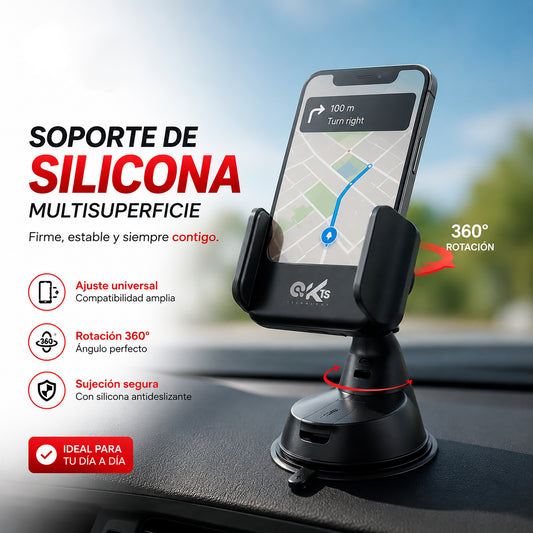 Soporte Universal de Silicona para Teléfono Mini KTS-202
