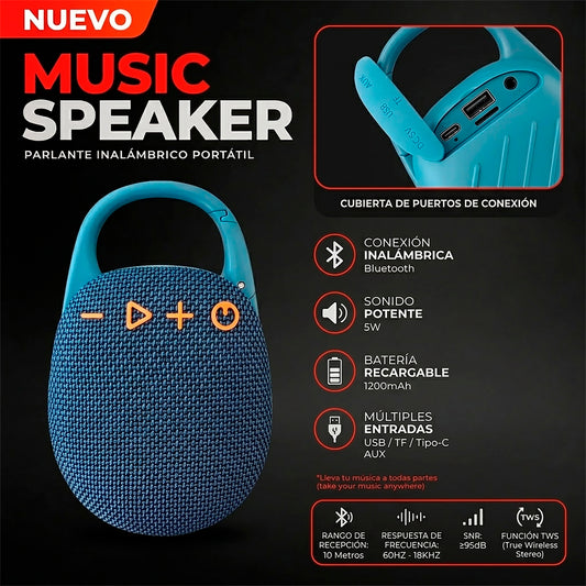 Parlante Bluetooth Portátil M5
